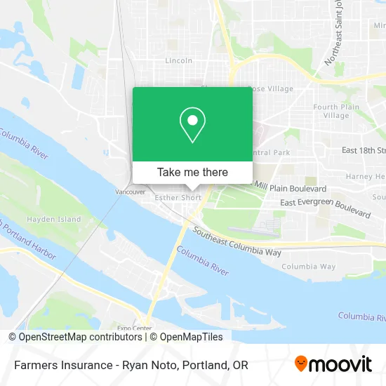 Farmers Insurance - Ryan Noto map