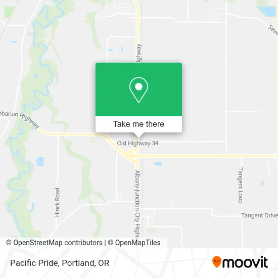 Pacific Pride map