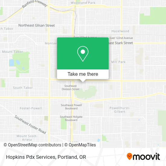 Hopkins Pdx Services map