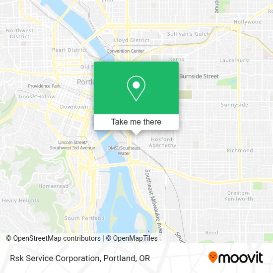 Rsk Service Corporation map