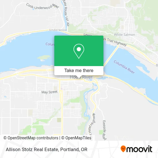 Allison Stolz Real Estate map