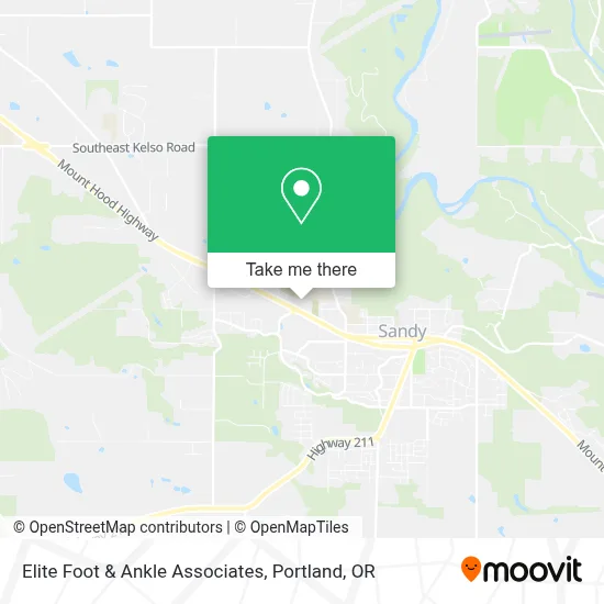 Elite Foot & Ankle Associates map
