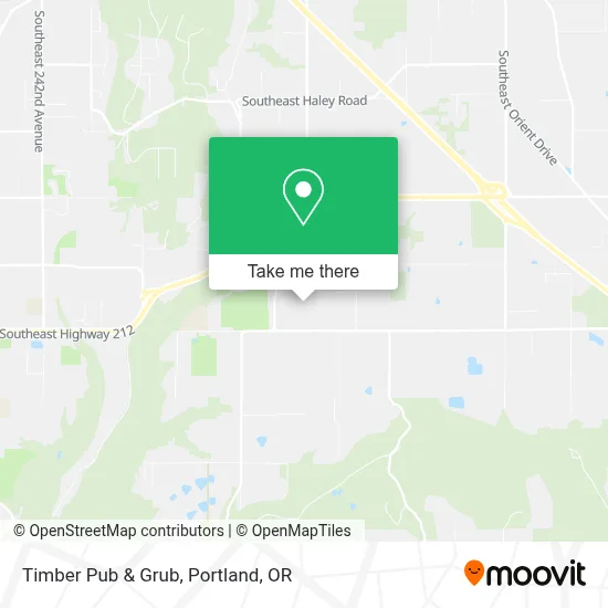 Timber Pub & Grub map