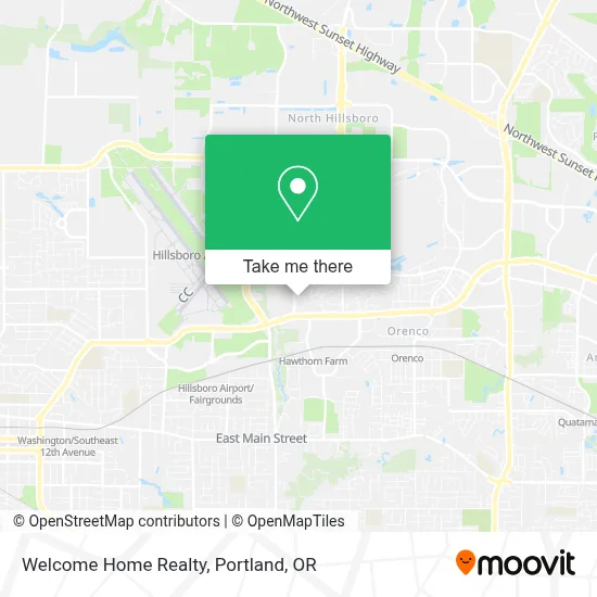 Welcome Home Realty map