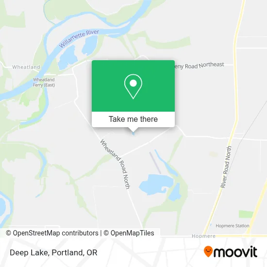 Deep Lake map