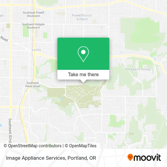 Image Appliance Services map