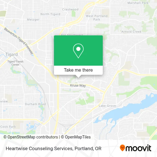 Heartwise Counseling Services map