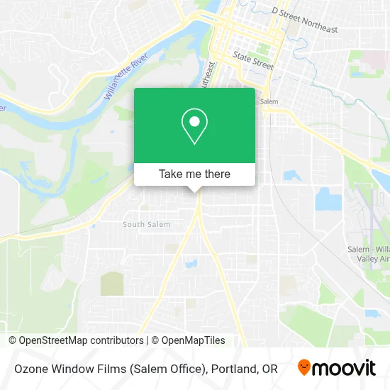 Ozone Window Films (Salem Office) map