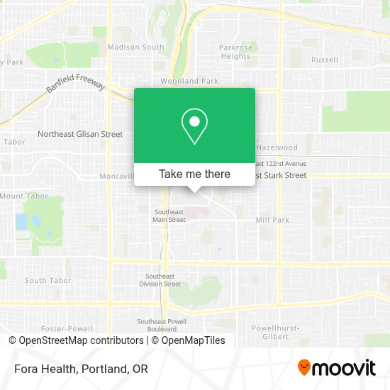 Fora Health map
