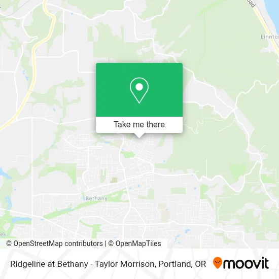 Ridgeline at Bethany - Taylor Morrison map