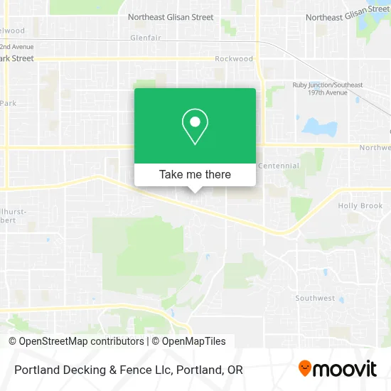 Portland Decking & Fence Llc map