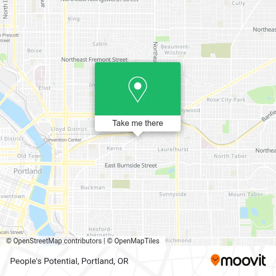 People's Potential map