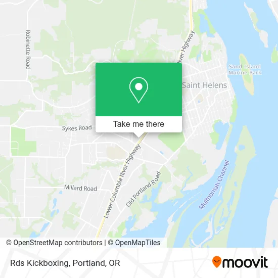 Rds Kickboxing map