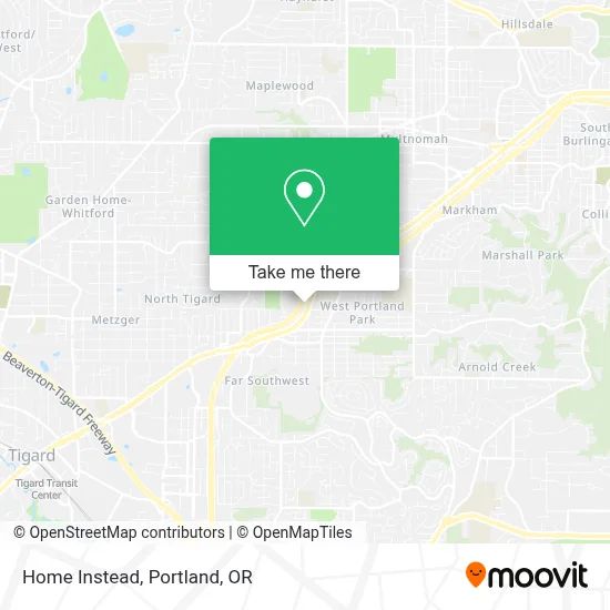 Home Instead map