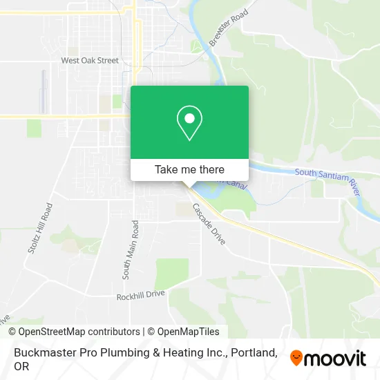 Buckmaster Pro Plumbing & Heating Inc. map