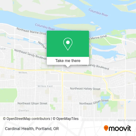 Cardinal Health map