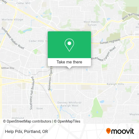 Help Pdx map