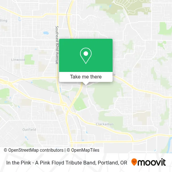 In the Pink - A Pink Floyd Tribute Band map