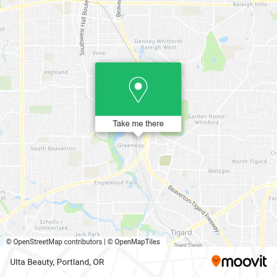 Ulta Beauty map