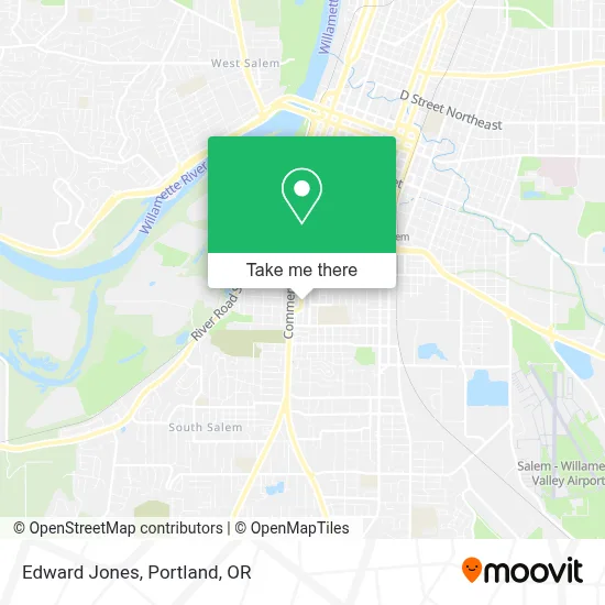 Edward Jones map