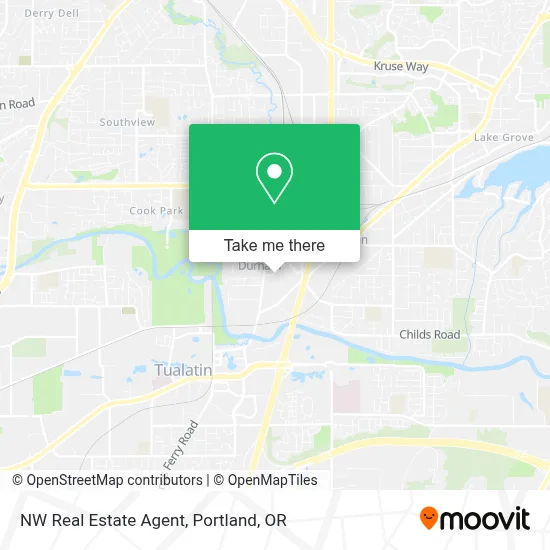 NW Real Estate Agent map
