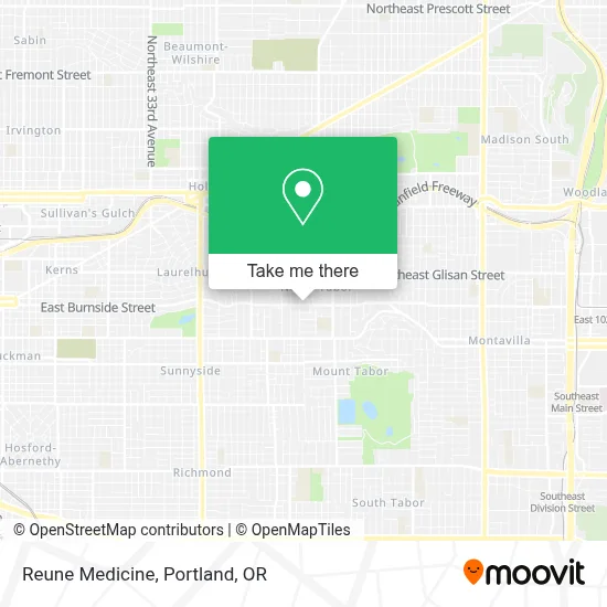 Reune Medicine map