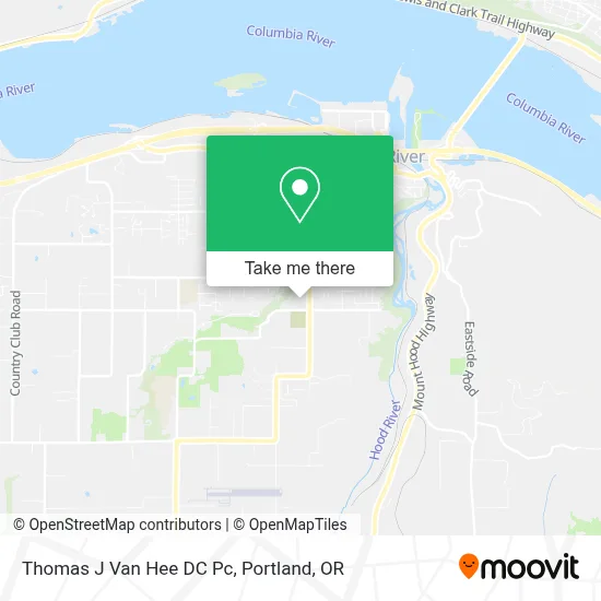 Thomas J Van Hee DC Pc map