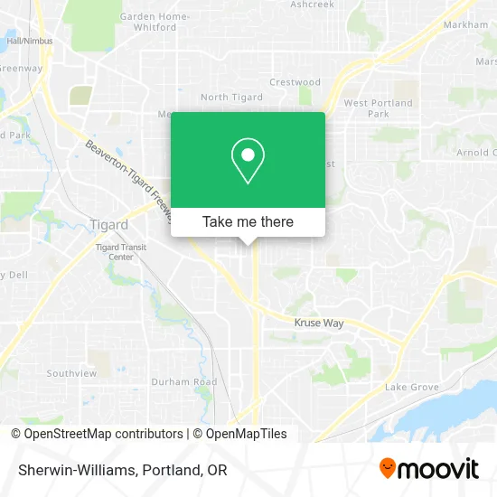 Sherwin-Williams map