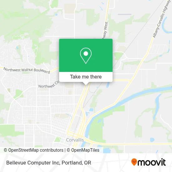 Bellevue Computer Inc map