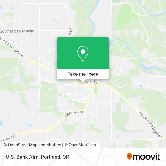 U.S. Bank Atm map