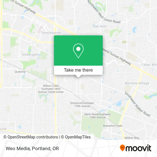 Weo Media map