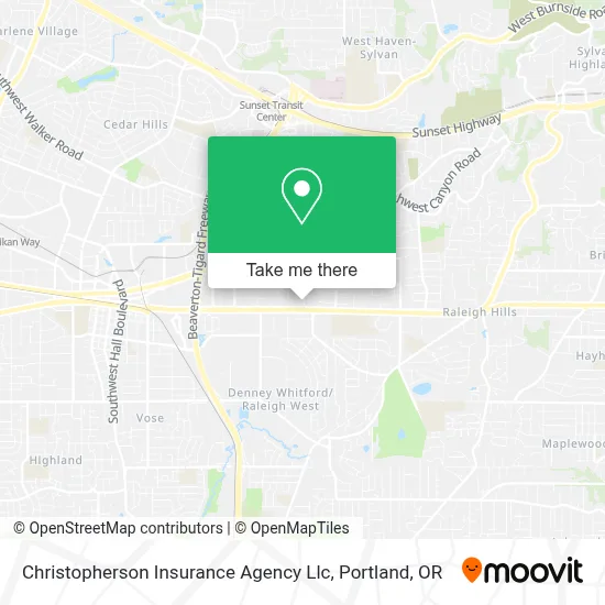 Christopherson Insurance Agency Llc map
