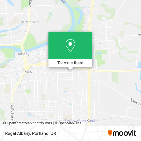 Regal Albany map