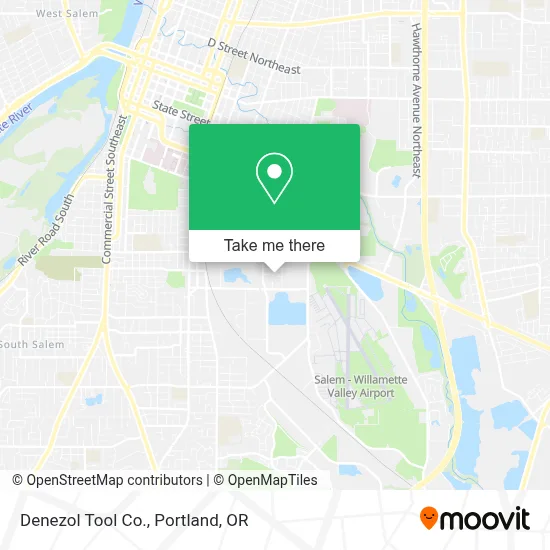 Denezol Tool Co. map