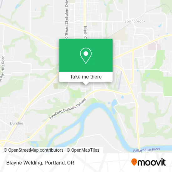 Blayne Welding map