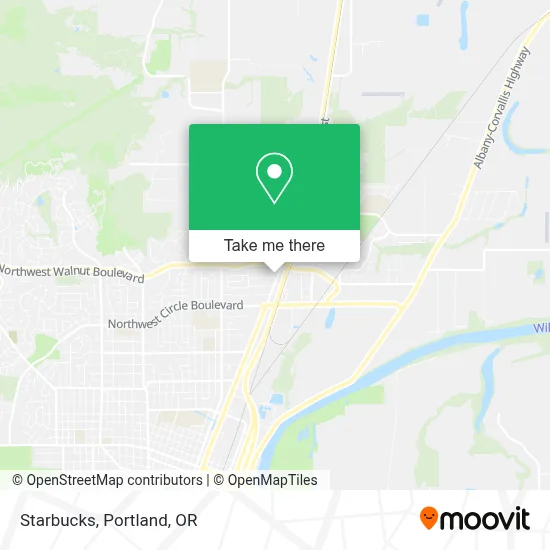 Starbucks map