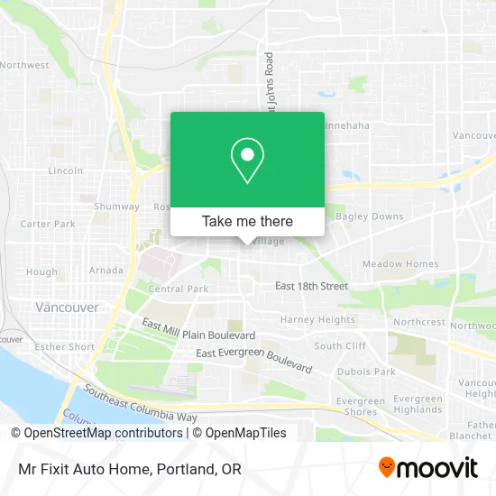 Mr Fixit Auto Home map