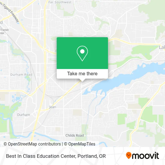 Best In Class Education Center map