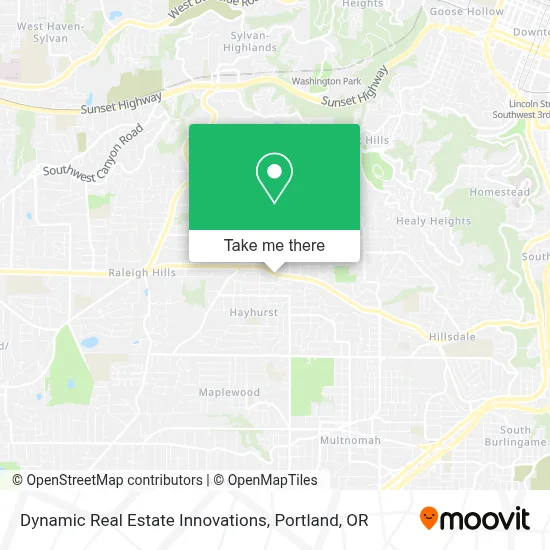 Dynamic Real Estate Innovations map