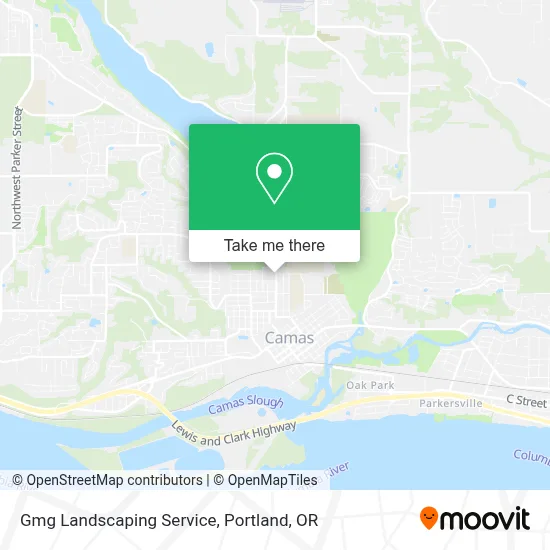 Gmg Landscaping Service map
