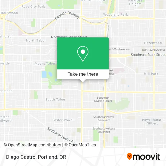 Diego Castro map