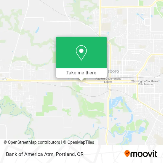 Bank of America Atm map