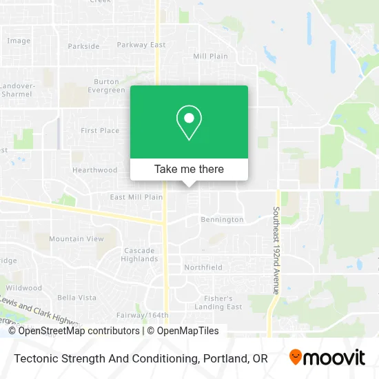 Tectonic Strength And Conditioning map