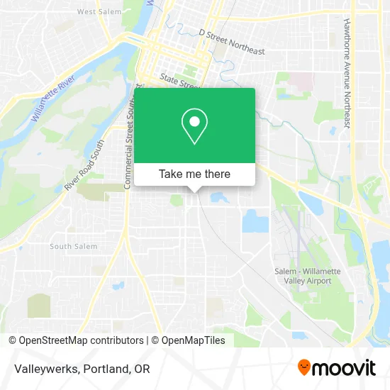 Valleywerks map