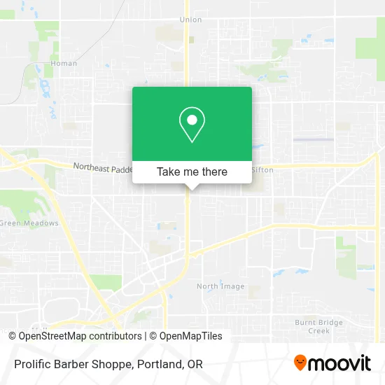 Prolific Barber Shoppe map