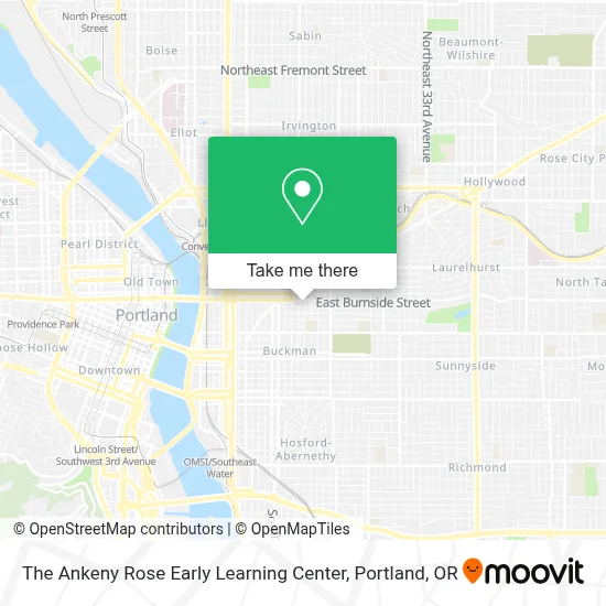 The Ankeny Rose Early Learning Center map
