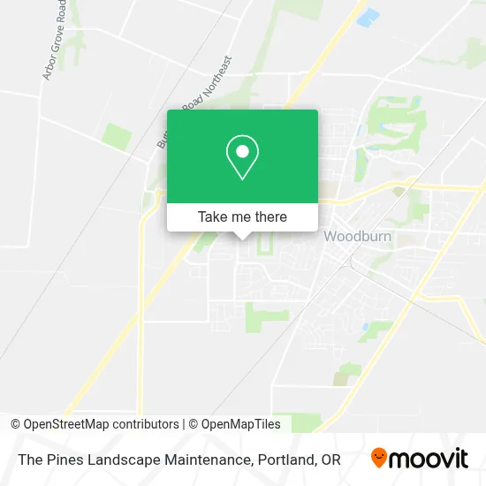 The Pines Landscape Maintenance map