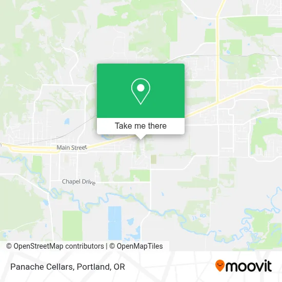 Panache Cellars map