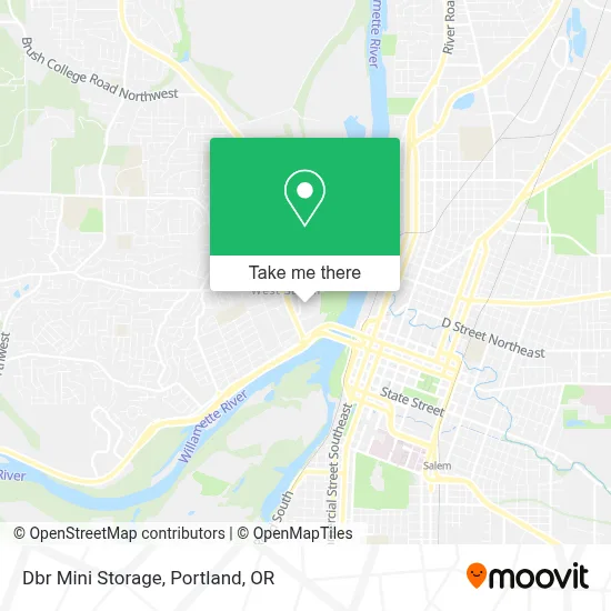 Dbr Mini Storage map