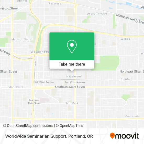 Worldwide Seminarian Support map